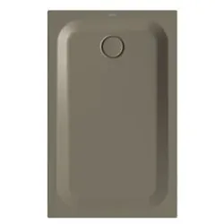Bette BetteUltra Duschwanne 1670-404PLUS 120x75x3,5cm, Glasur, graphite