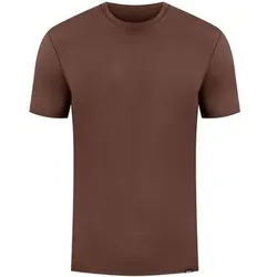 SMILODOX T-Shirt Micah, Größe M in Braun Braun