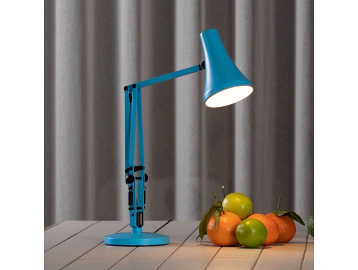 90 MINI MINI VIVID LED-Tischlampe türkis USB - Anglepoise - Arbeitszimmer / Büro - Industrielles Design - Metall - Einflammig