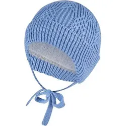 STERNTALER Strickmütze Struktur, Größe 43 in Blau Blau