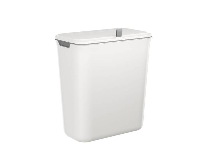 Abfalleimer zum Aufhängen 9L weiss