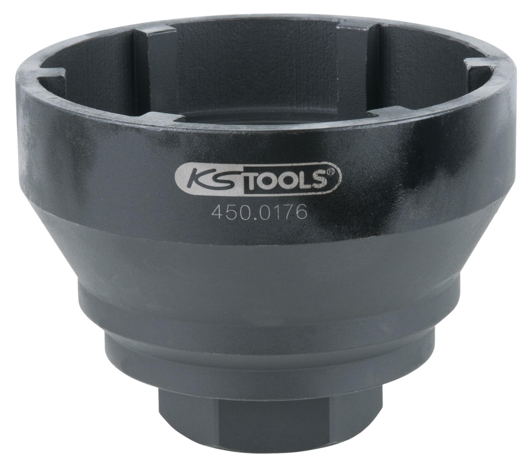 KS TOOLS 3/4' Nutmuttern-Schlüssel ohne Führungsrohr für MAN TGA ( 450.0176 )