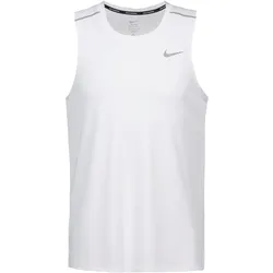 Nike Miler Funktionstank Herren | Gr. L | weiß - weiß
