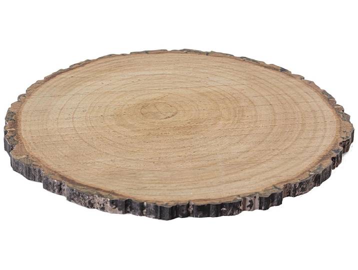 HOME DECO FACTORY Servierbrett holz WOOD MDF braun