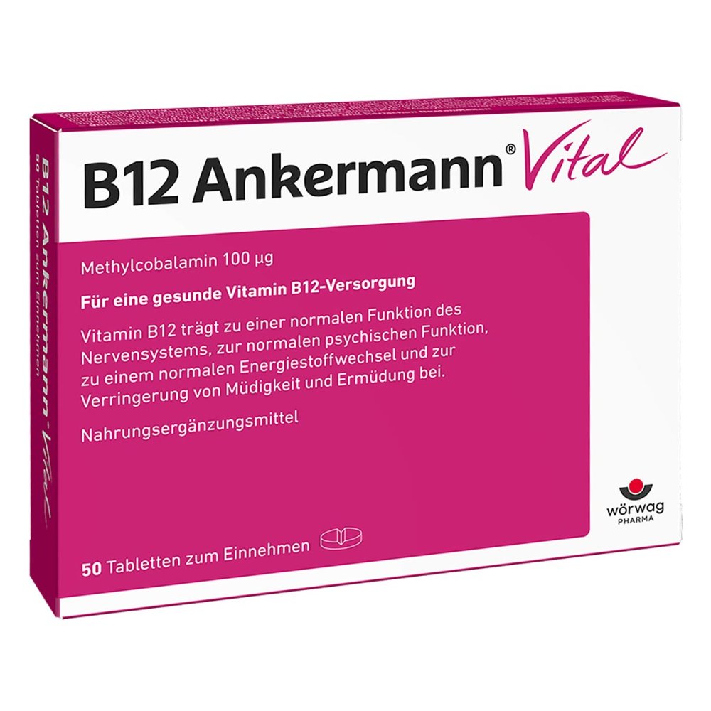 Wörwag Pharma GmbH & Co. KG B12 Ankermann Vital Tabletten 11193769