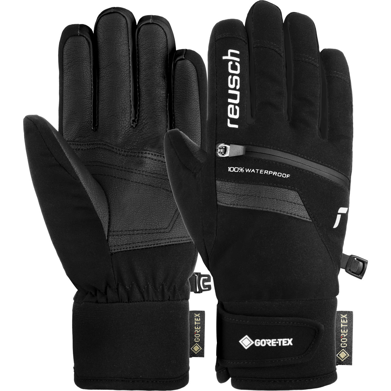 Reusch Kinder Skihandschuh TRAVIS GORE-TEX black - 5,5