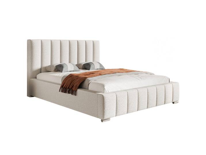 Sepro Meble Bett Einzelbett Creme BEN 10 90x200 cm, Schwarz, 90x200 cm, Schlafzimmer, Betten, Polsterbetten