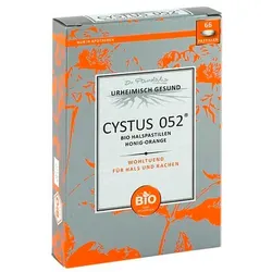 CYSTUS 052 Bio Halspastillen Honig Orange 66 St