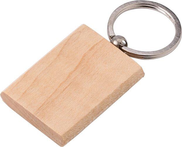Portachiavi in legno rettangolare, personalizzabile Personalizzate o neutre IMPRESSION