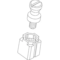 Ideal Standard Griffadapter mit Schraube A860892NU