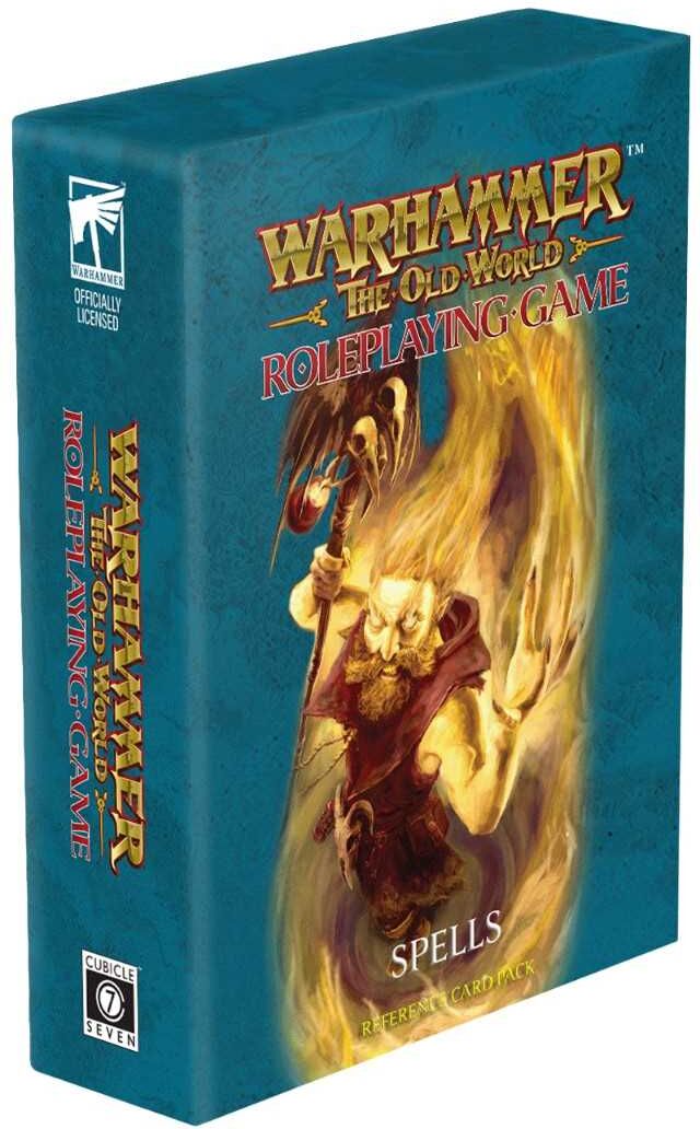Warhammer: The Old World Roleplaying Game Spells Card Deck by Cubicle Seven - 55-card Spell Deck for Warhammer: The Old World Roleplaying Game
