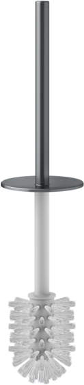 Keuco Edition 400 WC-Bürste 11564134000 Schwarzchrom gebürstet, mit Griff