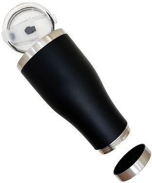 Smart Shopping Spot Diversion Safe Tumbler With Hidden Compartment Stainless Steel Secret Stash Coffee Mug black
