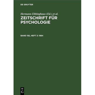 1984, Gebundene Ausgabe von , De Gruyter, 978-3-11-247039-8