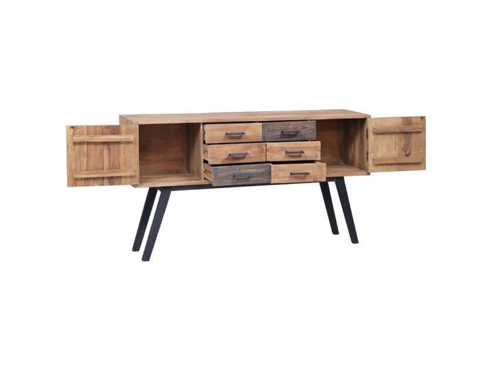 (4910)Moderne Cabinet latérale pour salon/bureau 110x30x75 cm Teck solide poid:28.15 kg