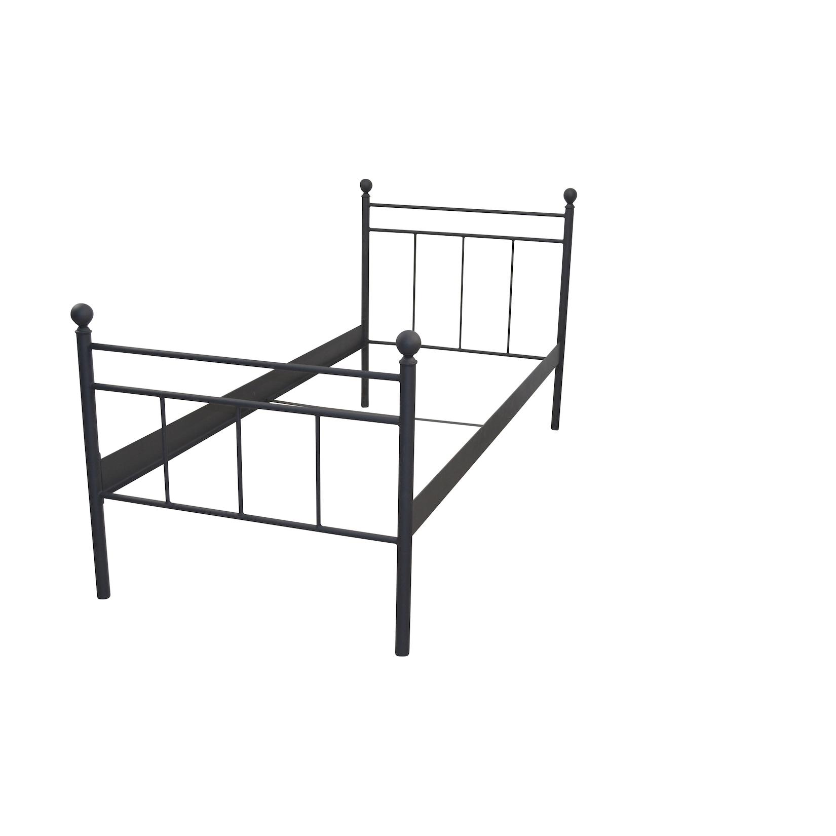 möbel direkt online Metallbett in 3 Größen Rubi schwarz