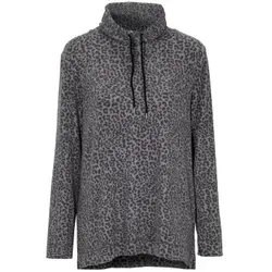 Damella Knitted Lounge Top Leopard Large Damen
