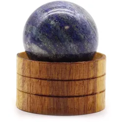 Gemstone Sphere 40mm - Afghan Lapis  with Stand