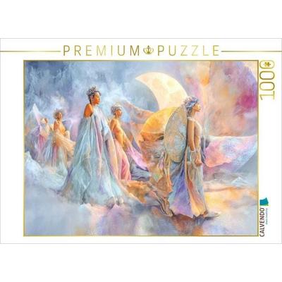 CALVENDO Puzzle Traumhafte Welt in Balance mit Mensch und Tier | 1000 Teile Lege-Größe 64x48cm Foto-Puzzle für glückliche Stunden