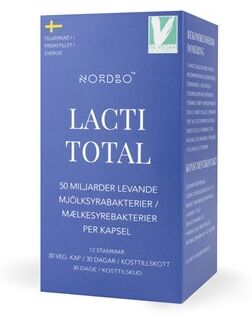 NORDBO LactiTotal Kosttilskud 30 stk