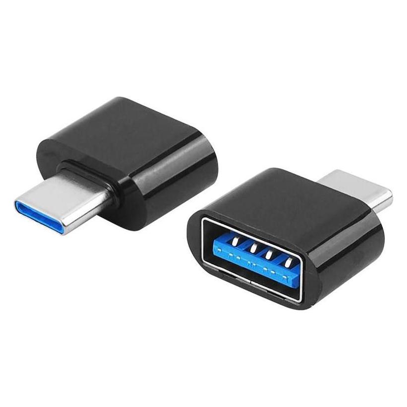 Lasmex Adapter USB Lamex USB-A - USB-C Czarny (LXOTG18) (52549599)