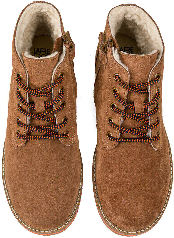 LA REDOUTE COLLECTIONS Bottines zippées cuir à lacets et fourrées