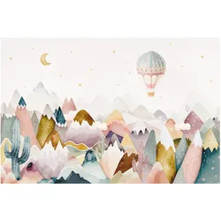 FOTOTAPETE Boho Berglandschaft 336/225 cm