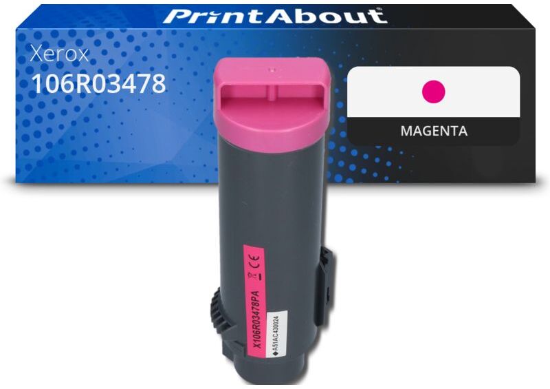 PrintAbout Toner compatible Xerox 106R03478 - Magenta Magenta