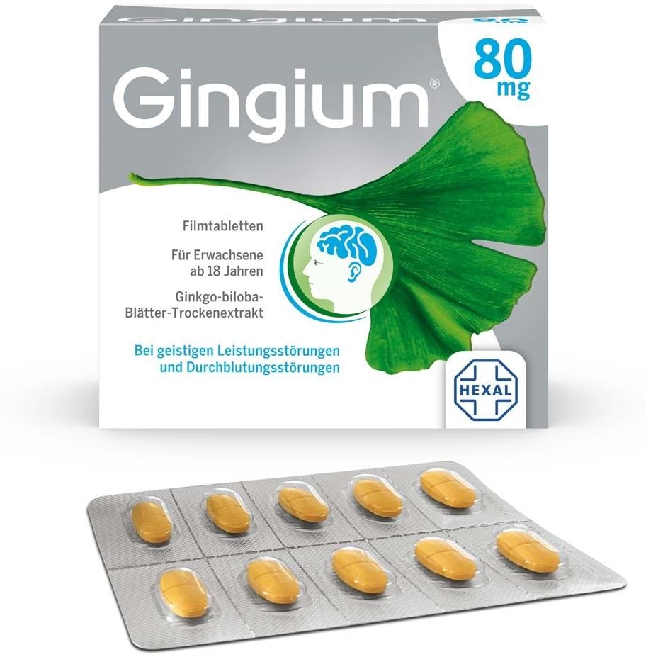 Gingium 80 mg Filmtabletten 120 St