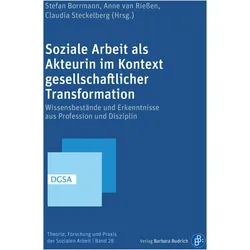 Soziale Arbeit als Akteurin im Kontext, Fachbücher von Stefan Borrmann, Anne van Riessen, Claudia Steckelberg