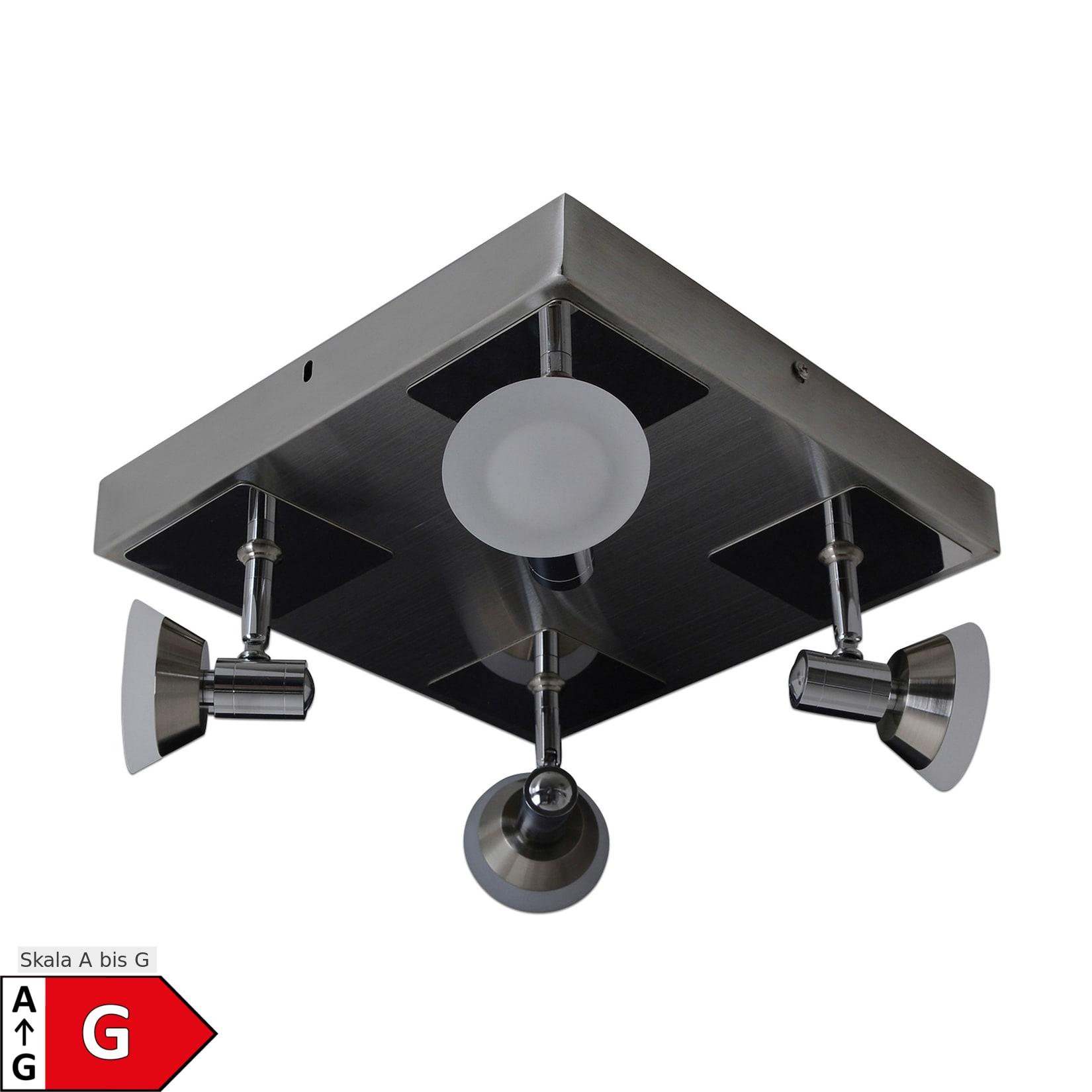 Näve 4er LED-Deckenleuchte "JERICHO" d:28cm