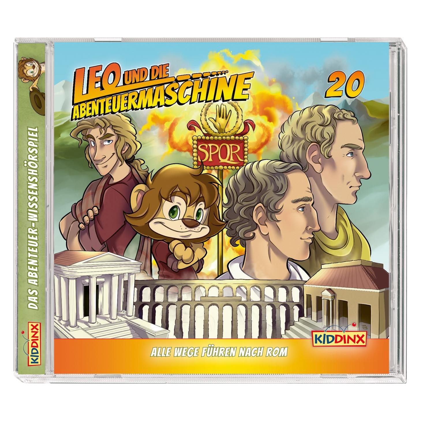 Kiddinx Leo & die Abenteuermaschine F20 - alle Wege führen nRom (422620)