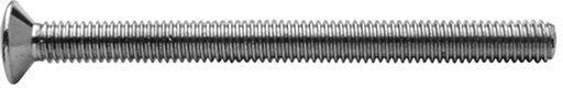 ASW Simplex-Schraube 100665 vernickelt, M 6x60mm