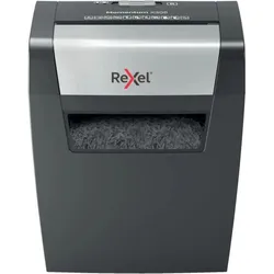 Rexel Momentum X308 Aktenvernichter Partikelschnitt-Zerkleinerung 70 dB Schwarz, Grau