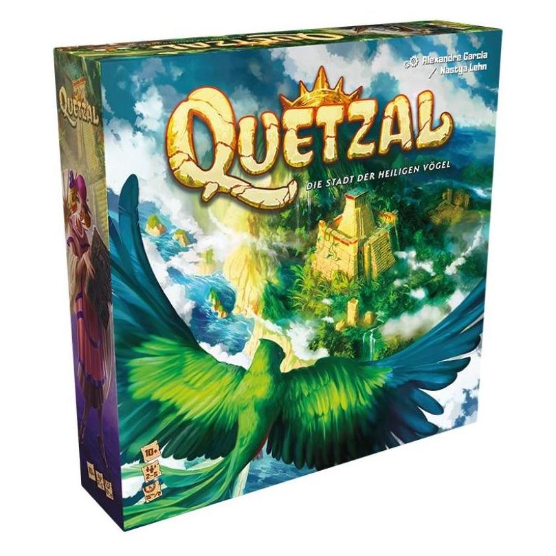 Gigamic GIGD0011 - Quetzal - Brettspiel, 2-5 Spieler, ab 10 Jahren (DE-Ausgabe) (Deutsch, 2 - 5 Spieler) (GIGD0011)
