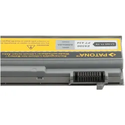 Patona 2204 (6 Zellen, 4400 mAh), Notebook Akku, Grau