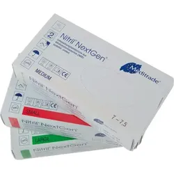 NITRIL Einmal Handschuhe puderfrei groß 100 St Handschuhe