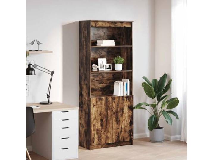 RJPLMFV Anrichte hoch, 70 x 35 x 180 cm Holzwerkstoff, Aufbewahrungsschrank für Wohnzimmer, Eingang, Flur