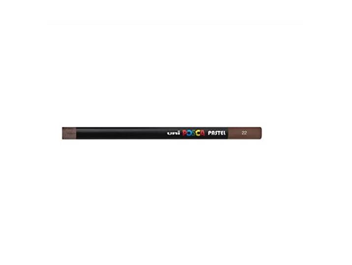 POSCA Pastel KPA100 MF Pastel Stick, donkerbruin