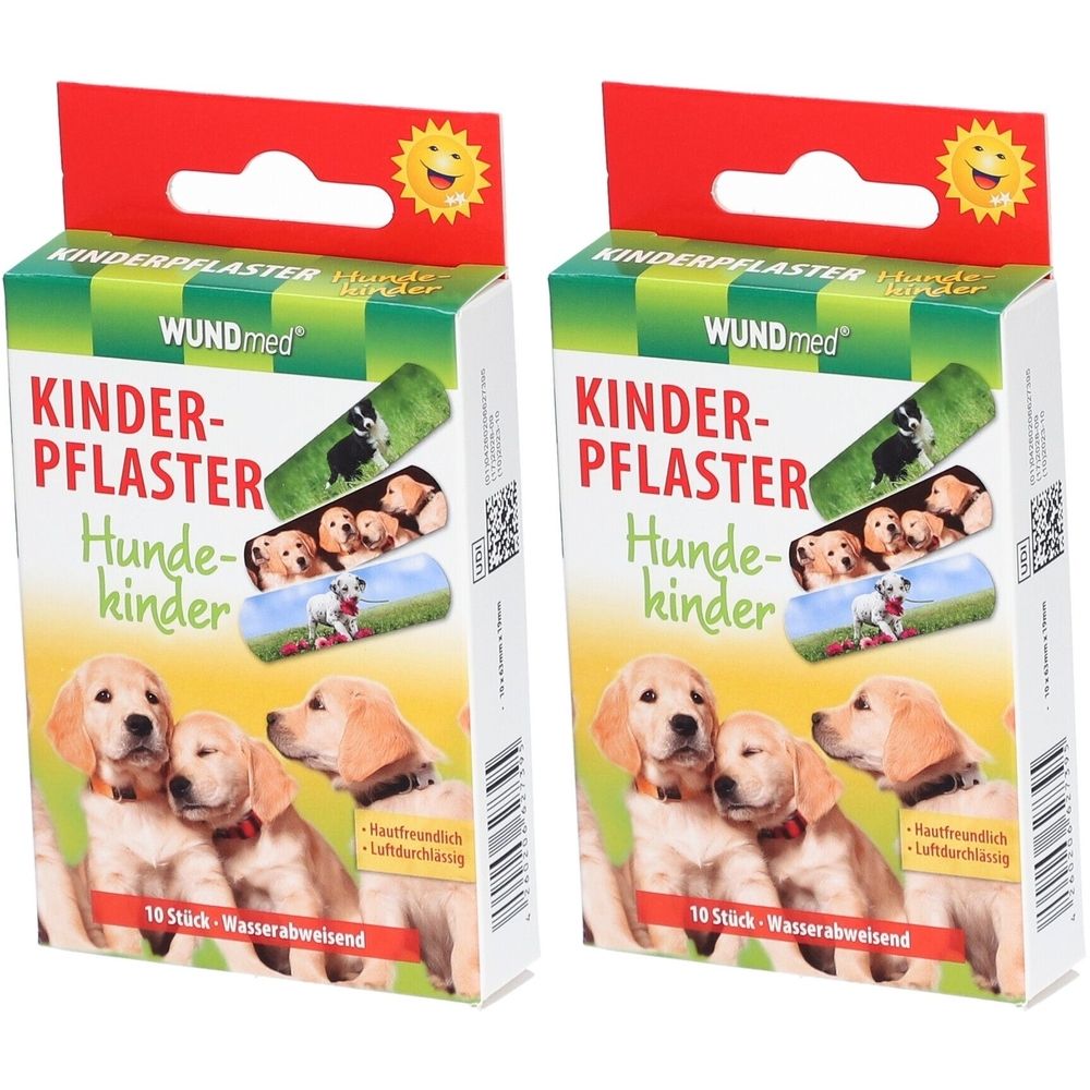 Kinderpflaster Hundekinder 2x 2x10 St Pflaster