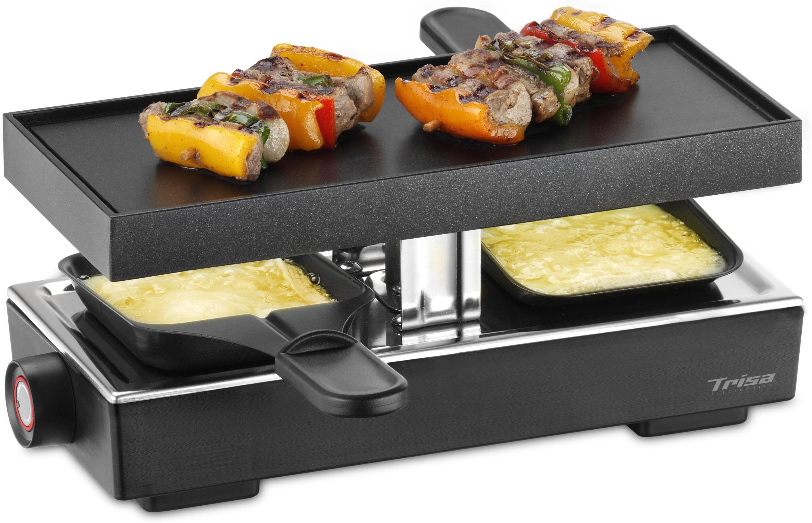 TRISA Raclette "Style", schwarz, Raclettes, Raclette schwarz Einheitsgröße