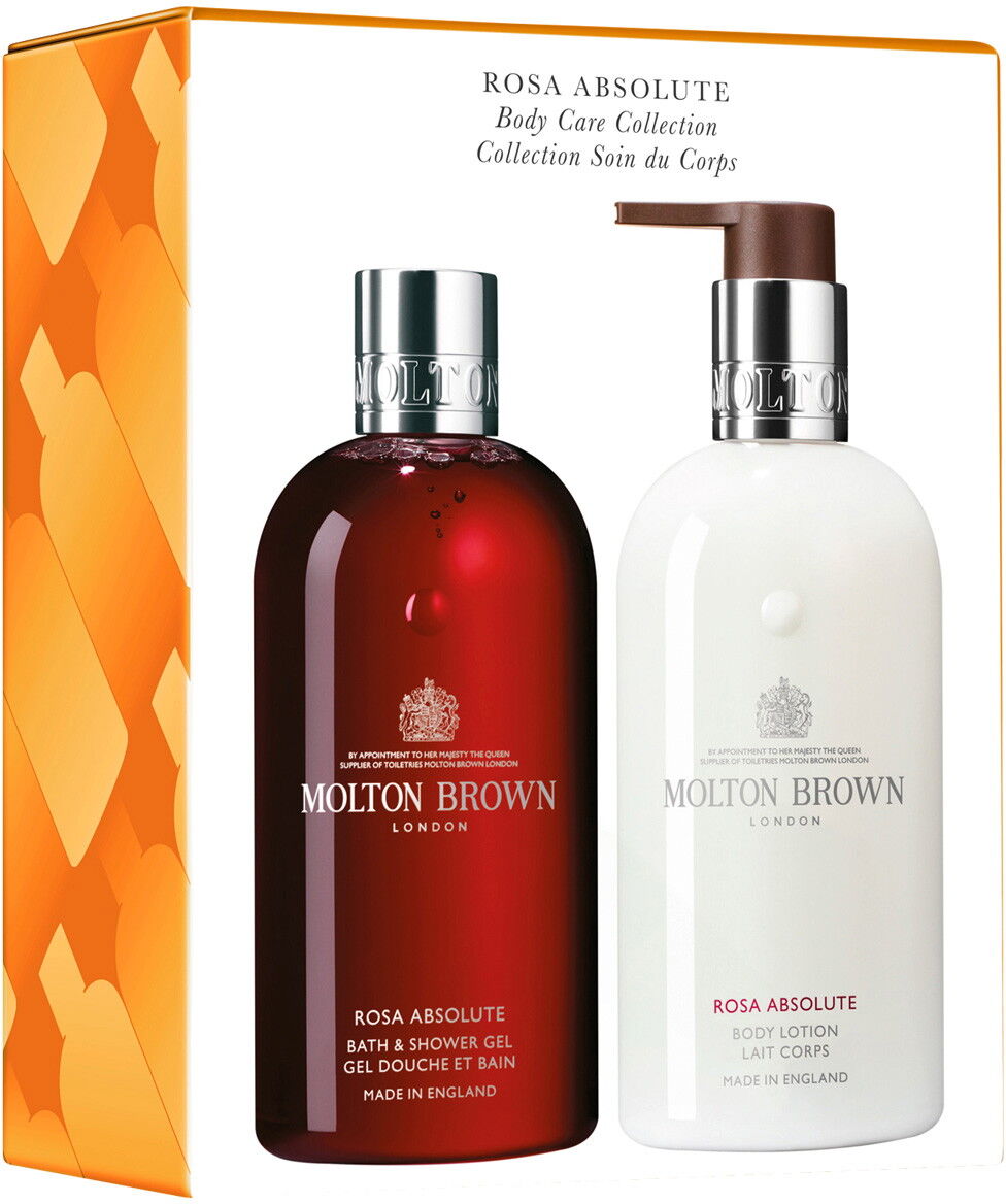 600ml MOLTON BROWN Rosa Absolute Body Care Collection (Duschgel 300ml + Lotion 300ml)