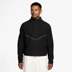 NIKE Sportswear Tech Knit Windrunner Kapuzenjacke Herren 010 - black/black L