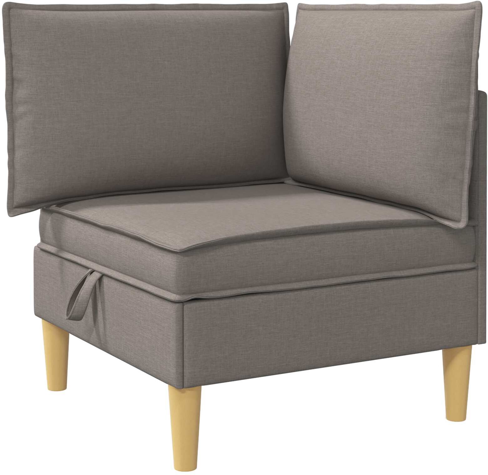 vidaXL Sofa avec rangement Tissu