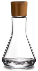 Nambe Vie Wine Decanter with Acacia Stopper - 10-Inch