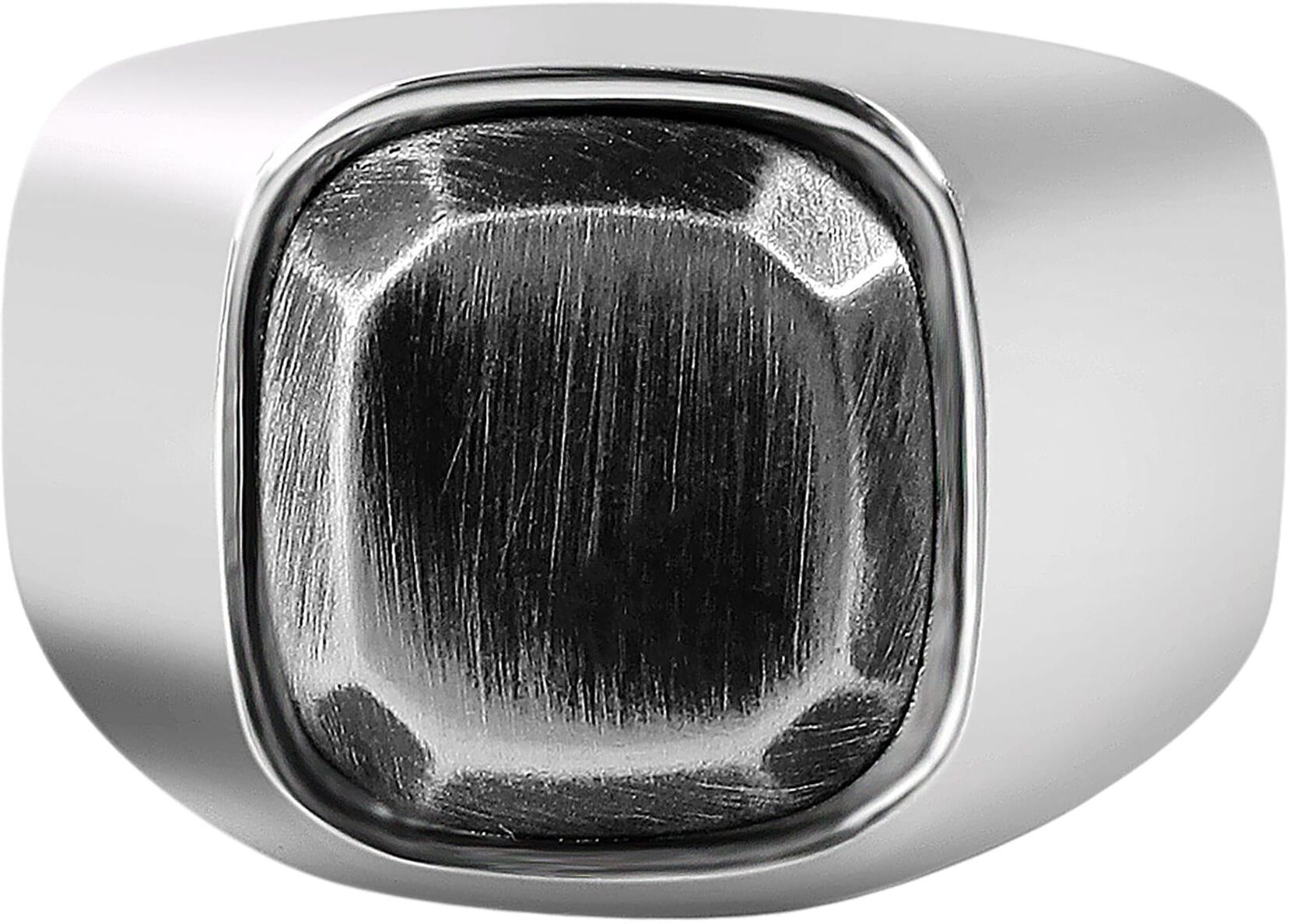 Fingerring AKZENT "Fearron, silberfarbig, langlebig" Gr. 60, silber (silberfarbig), Fingerringe, Herren, 60, Edelstahl, Fingerring