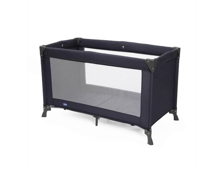 Chicco Reisebett Good Night, Blau, 128x76x68 cm, zusammenklappbar, Babymöbel, Babybetten, Reisebetten