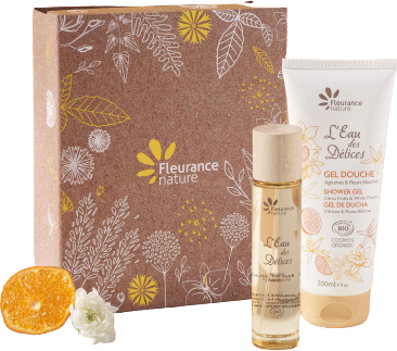 Fleurance Nature Edd Set Citrus and White Flowers Shower gel +