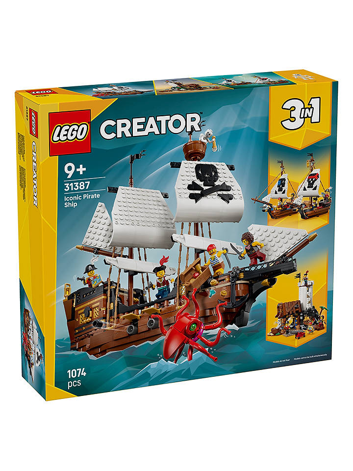 LEGO® Creator. Legendäres Piratenschiff - ab 9 Jahren - onesize