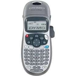 Dymo Beschriftungsgerät LetragTag 100H inkl 4 AA Batterien, Beschriftungsgerät, Silber